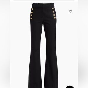 Derek Lam 10 Crosby button embellished bootcut pant.  Midnight color size 2.